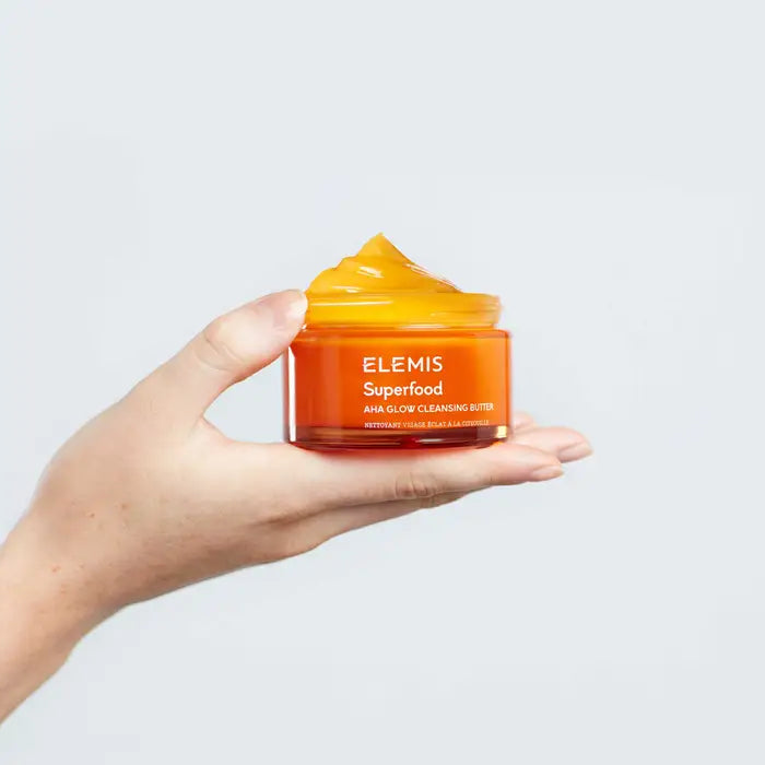 Elemis superfood AHA glow cleansing butter