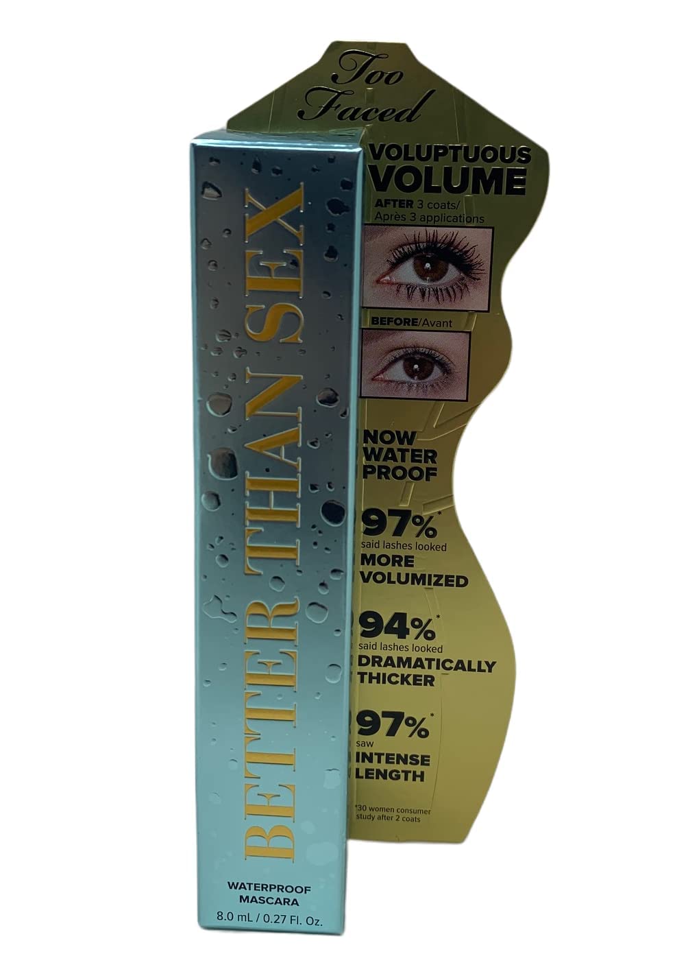 TOO FACED BETTER THAN SEX WATERPROOF MASCARA
