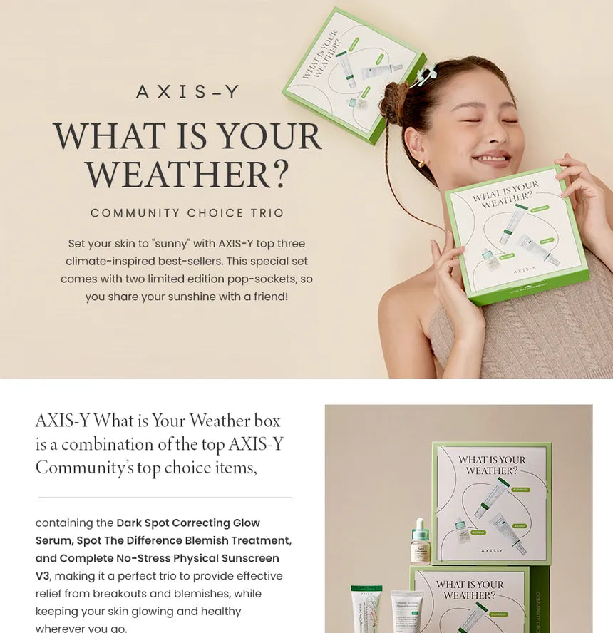 AXIS - Y - What Is Your Weather Beauty Box