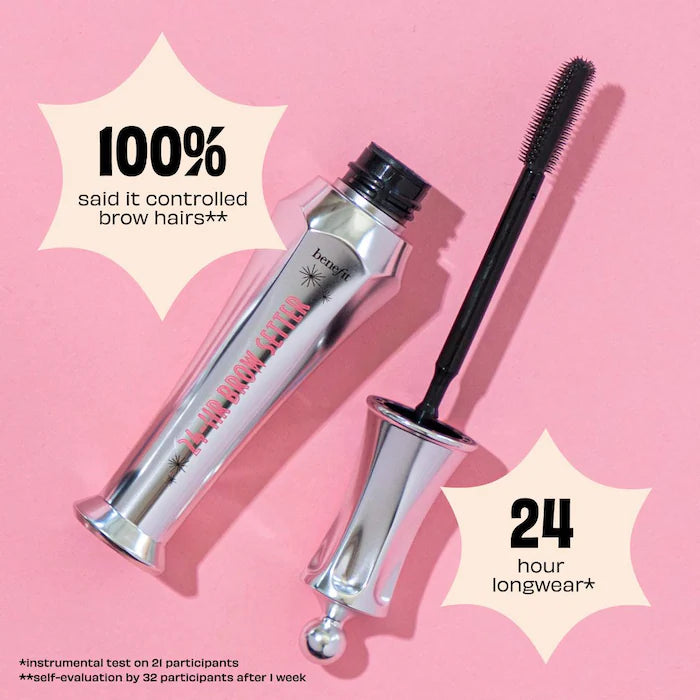 Benefit Cosmetics 24-HR Brow Setter Clear Brow Gel with Lamination Effect - 6ML full size