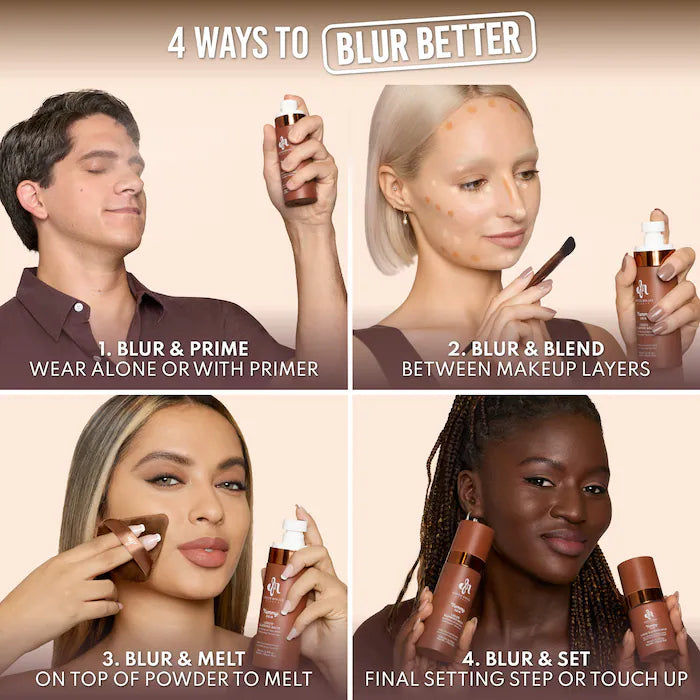 Danessa Myricks Beauty Yummy Skin Liquid Blurring Balm Mattifying Setting Spray