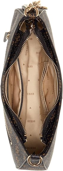 GUESS Womens Noelle Top Zip Shoulder Bag