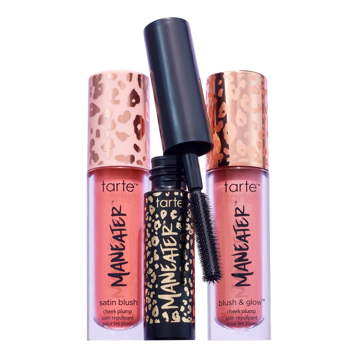 Tarte 3-piece Viral Maneater Must-Haves Travel Size Makeup Set