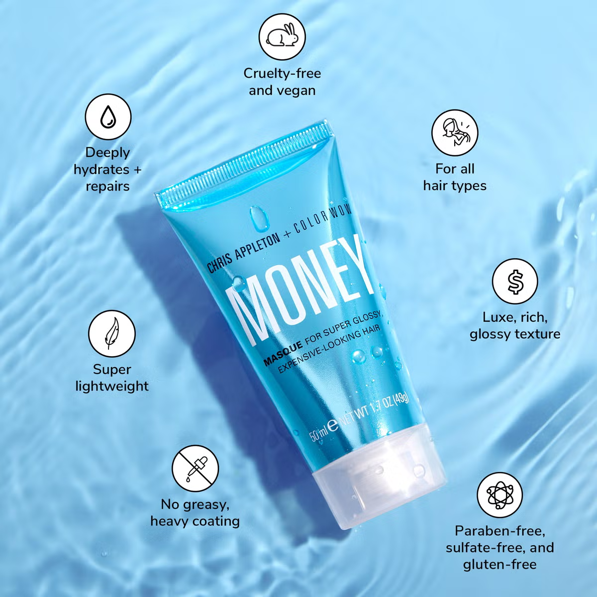 Color wow masque for super glossy 50Ml