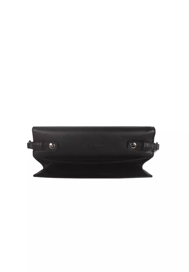 Michael Kors - Carson Large Signature Logo Convertible Crossbody Bag In Black