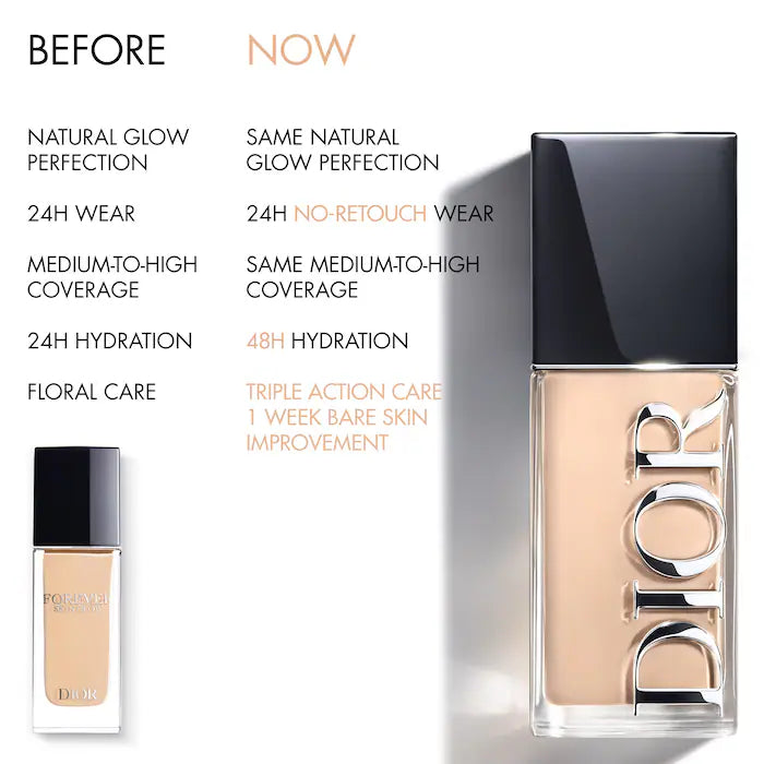Dior Forever Skin Glow Fluid Foundation 24HR Wear