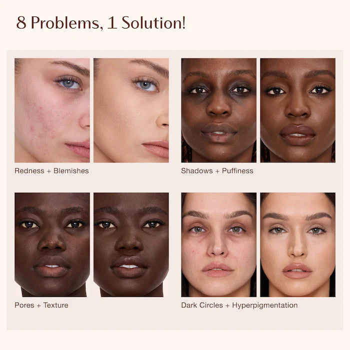 Charlotte Tilbury  Airbrush Flawless Crease-Proof Long-Wear Blur Concealer with Hyaluronic Acid