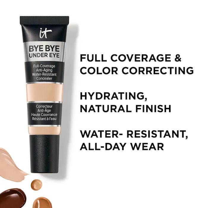 IT Cosmetics  Bye Bye Under Eye Anti-Aging Full Coverage Concealer with Hyaluronic Acid