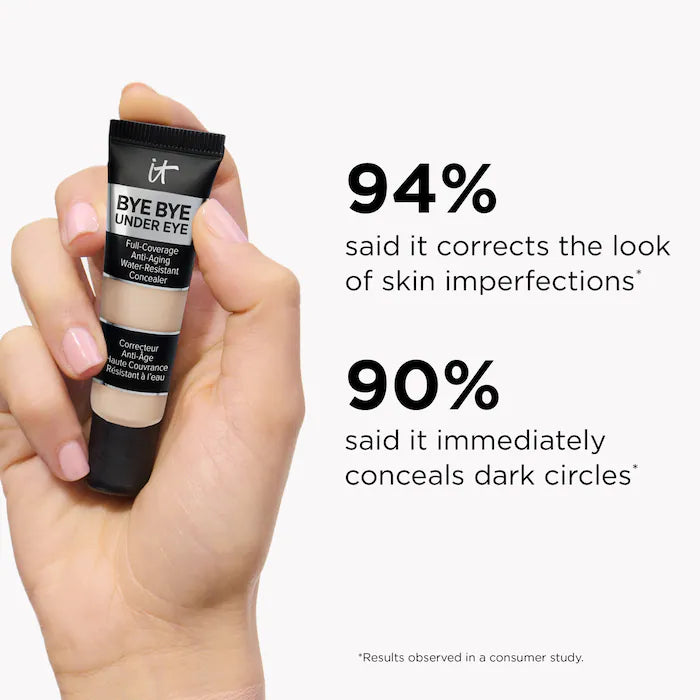 IT Cosmetics  Bye Bye Under Eye Anti-Aging Full Coverage Concealer with Hyaluronic Acid