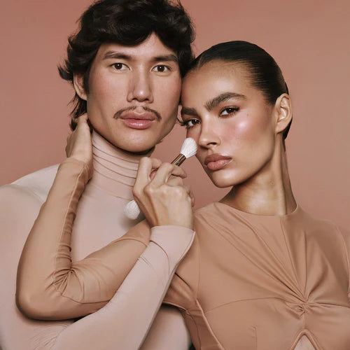 PATRICK TA  Dual Ended precision face Blush Brush