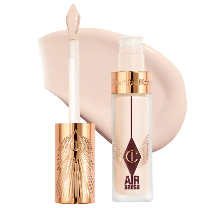 Charlotte Tilbury  Airbrush Flawless Crease-Proof Long-Wear Blur Concealer with Hyaluronic Acid