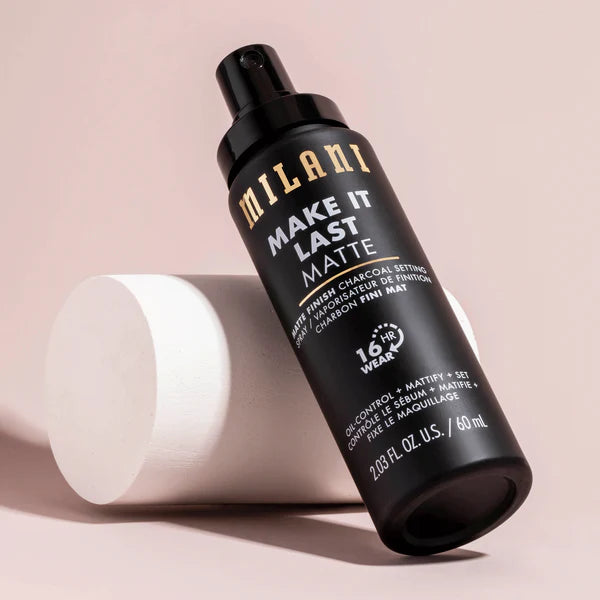 Milani Make It Last Matte - Matte Finish Charcoal Setting Spray 60 Ml