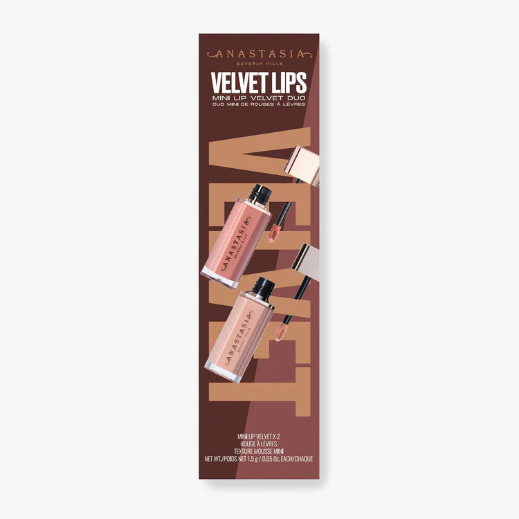 Anastasia Velvet Lips Mini Lip Velvet Duo