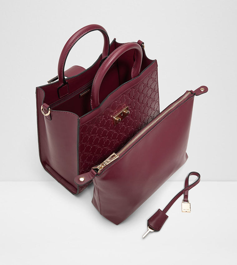 Aldo CRELALLY Self Patterned Tote Bag