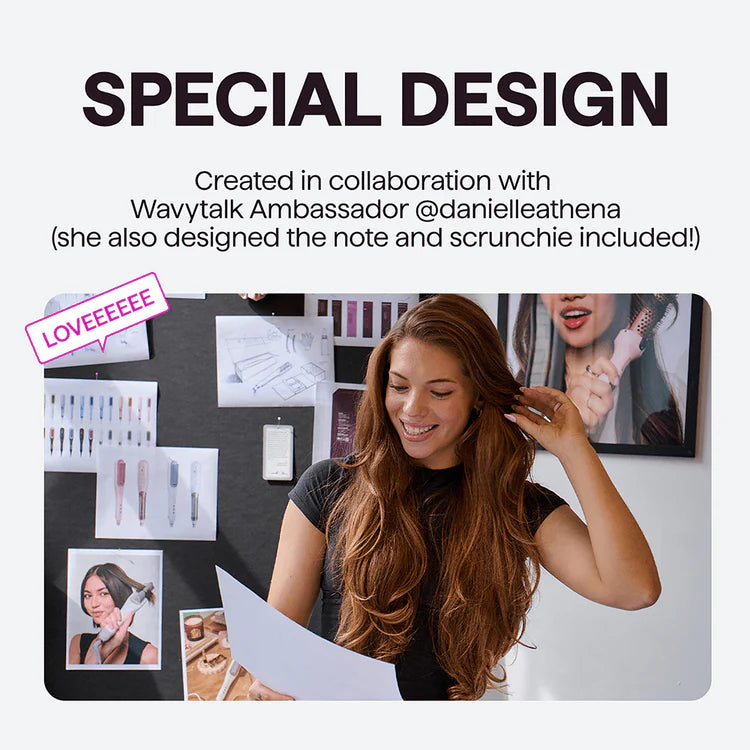 Wavy talk Steamline Pro Steam Straightener Brush