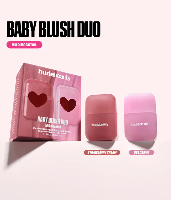 Huda Beauty - Baby Blush Mild Mocktail Duo Kit