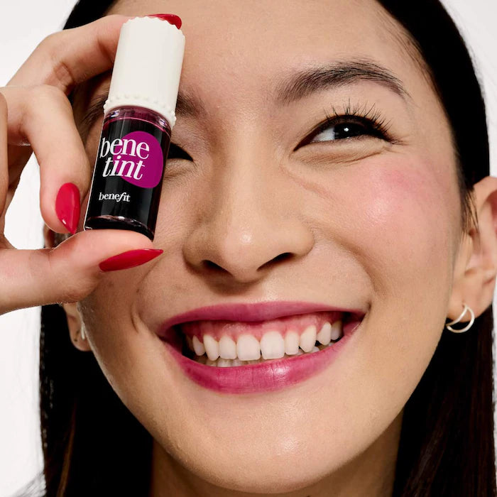 Benetint Raspberry Benetint Liquid Lip + Cheek Blush Stain - Raspberry 6ML – Brandsgalleryy