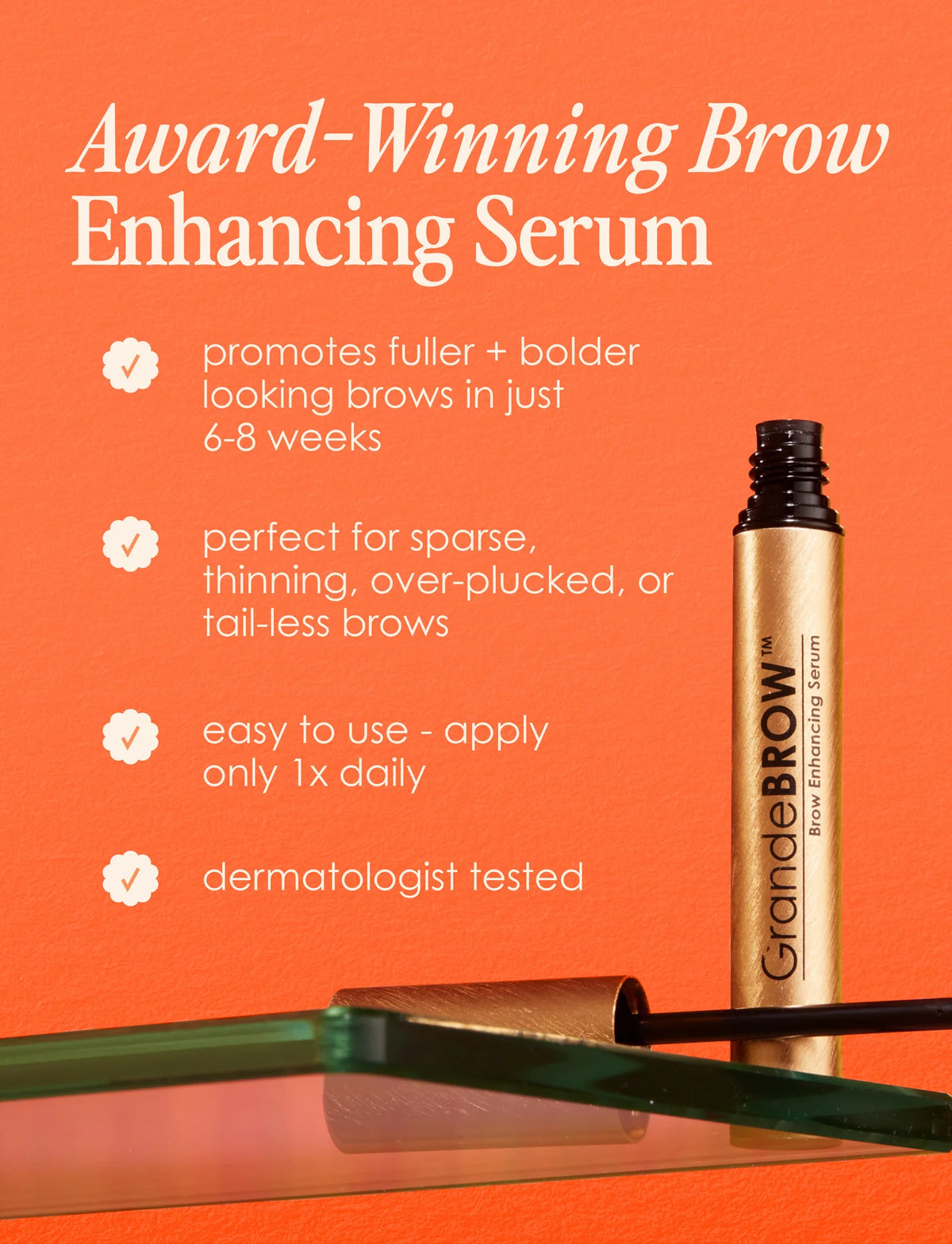 GrandeBROW Brow Enhancing Serum Travel Size 1.5ML