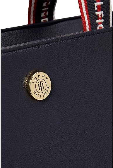 TOMMY HILFIGER Logo Top Handle Tote Bag