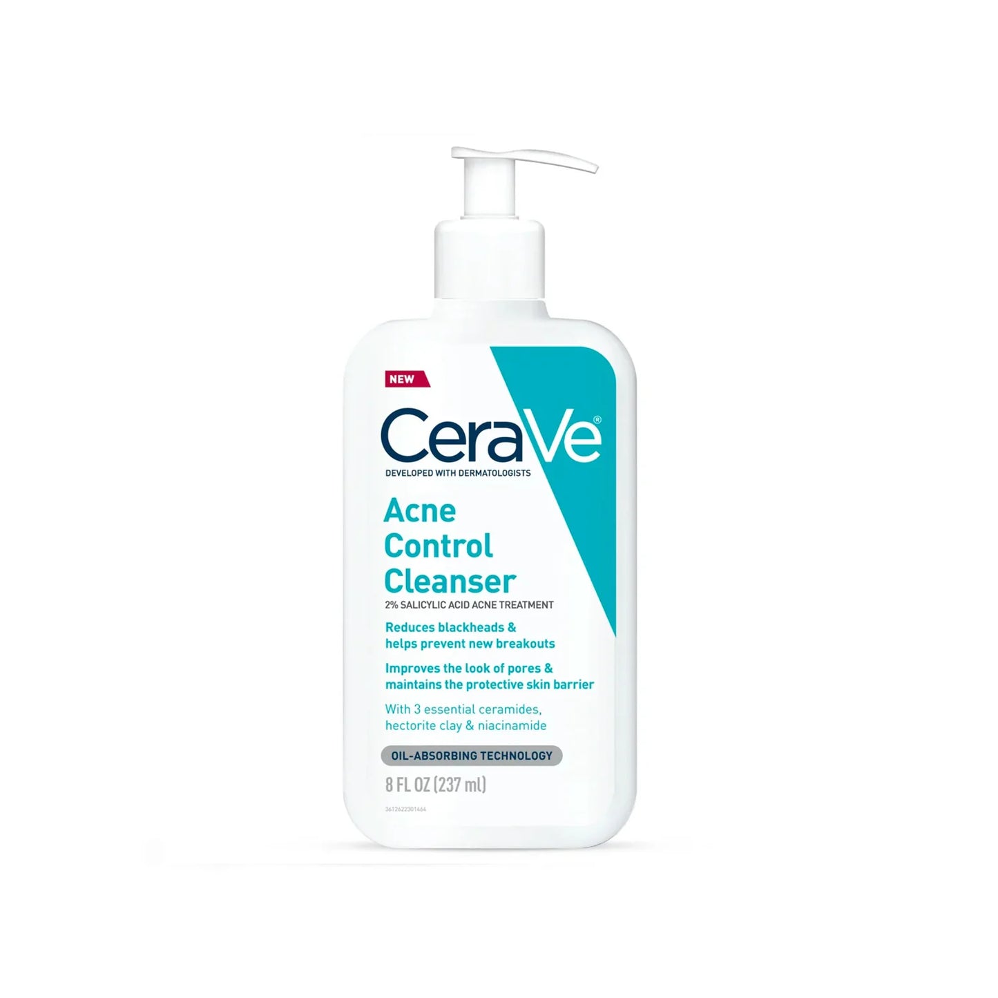 Cera Ve - Acne Control Cleanser for Oily Skin and Blackheads - 355ML