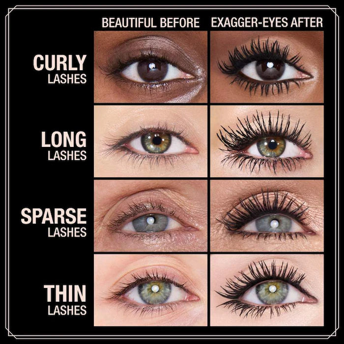 Charlotte Tilbury  Exagger-eyes Volumizing and Curling Mascara Full size 10ML
