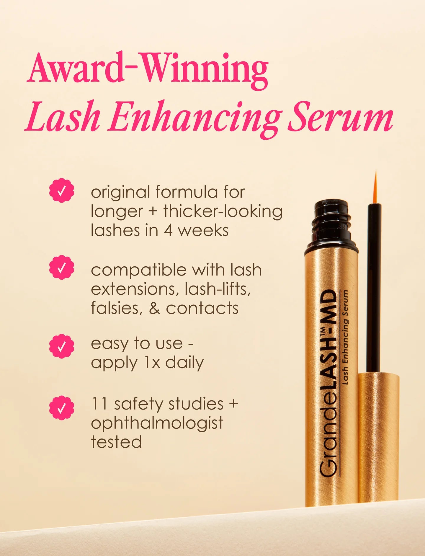 GrandeLASH-MD Lash Enhancing Serum Full Size