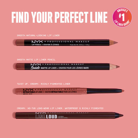 NYX - Slim Lip Pencil Natural-looking long-wear lip liner