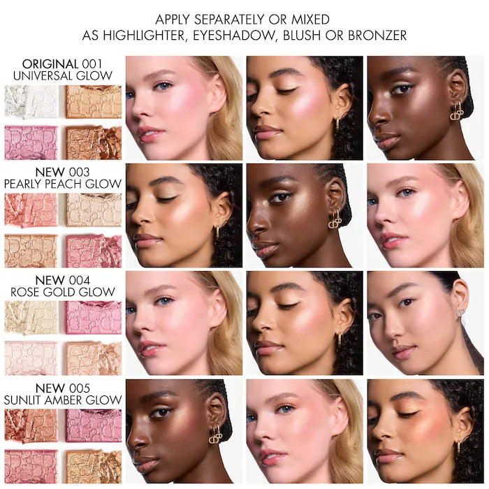 Dior Backstage Glow Face Palette 001 Universal
