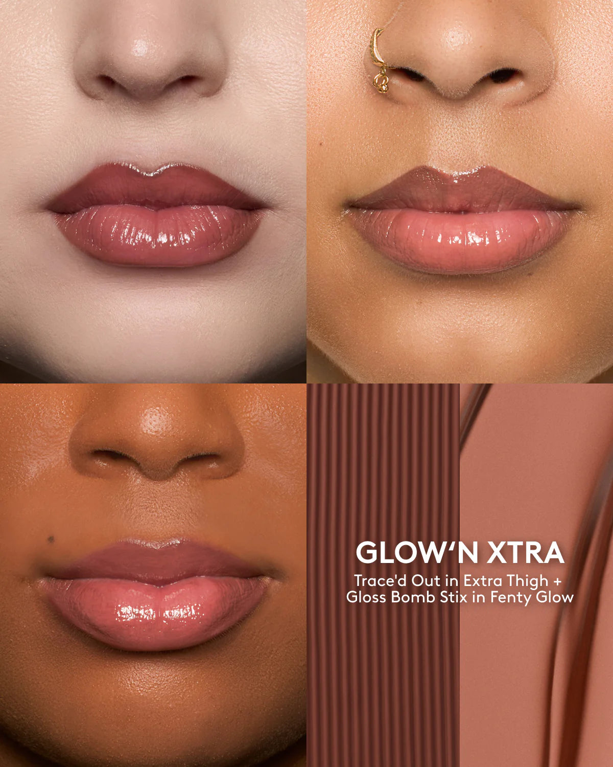 Fenty Glow'n Xtra 2-Piece Lip Set