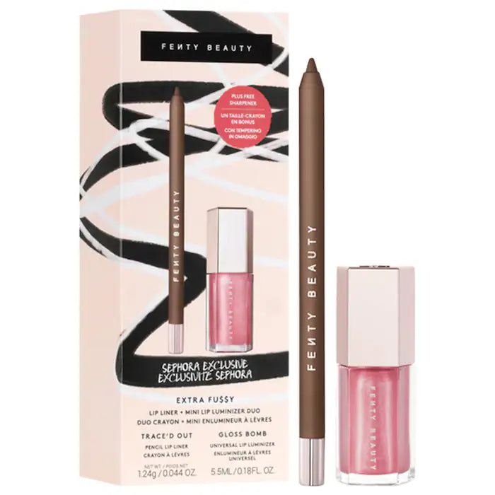 Fenty Beauty by Rihanna  Extra Fu$$y Lip Liner + Mini Lip Luminizer Duo