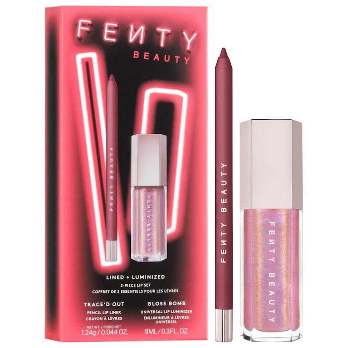 Fenty Beauty by Rihanna  Lined + Luminized 2-Piece Lip Set
