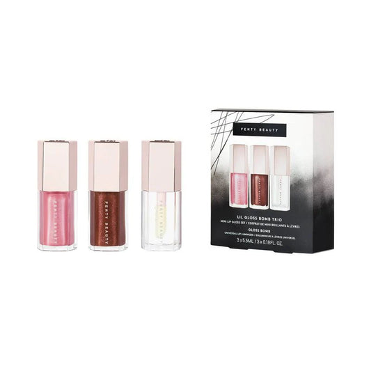 Fenty Snackz By Fenty Beauty By Rihanna Lil Gloss Bomb Trio Mini Lip Gloss Set