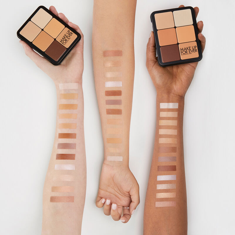 Makeup Forever HD SKIN SCULPTING PALETTE Face sculpt palette: contour, blush & highlight