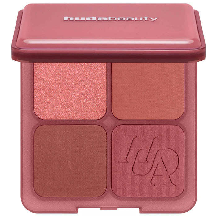 HUDA BEAUTY  Blush Filter Blurring Blushlighters Palette - Strawberry Latte