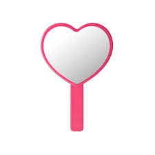 HUDA BEAUTY Heart Shaped Mirror