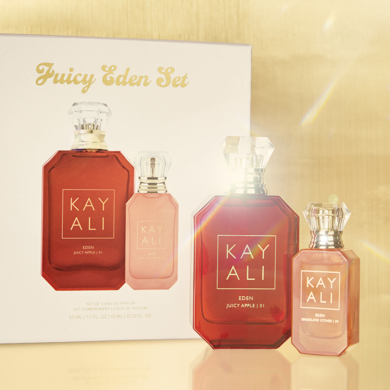 Huda Beauty - Kayali Juicy Eden Perfumes Set