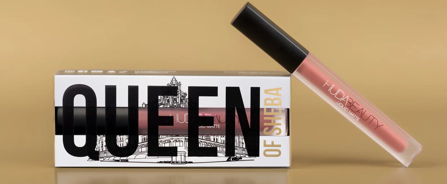 Huda beauty full size lipstick without box from a Yum set  Queen of sheba