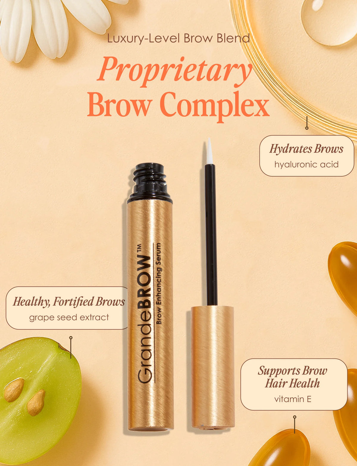 GrandeBROW Brow Enhancing Serum Travel Size 1.5ML