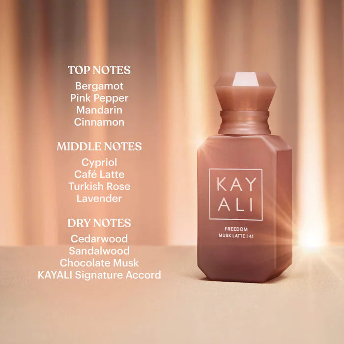 KAYALI  Mini FREEDOM MUSK LATTE | 41 Eau de Parfum Travel Spray