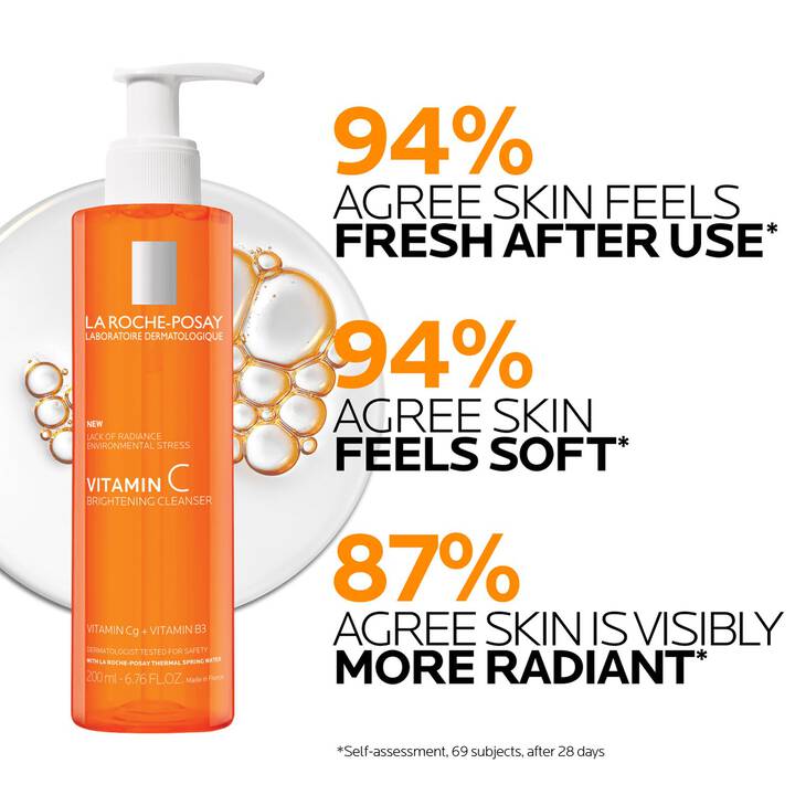 LA Roche Posay - Vitamin C Brightening Facial Cleanser