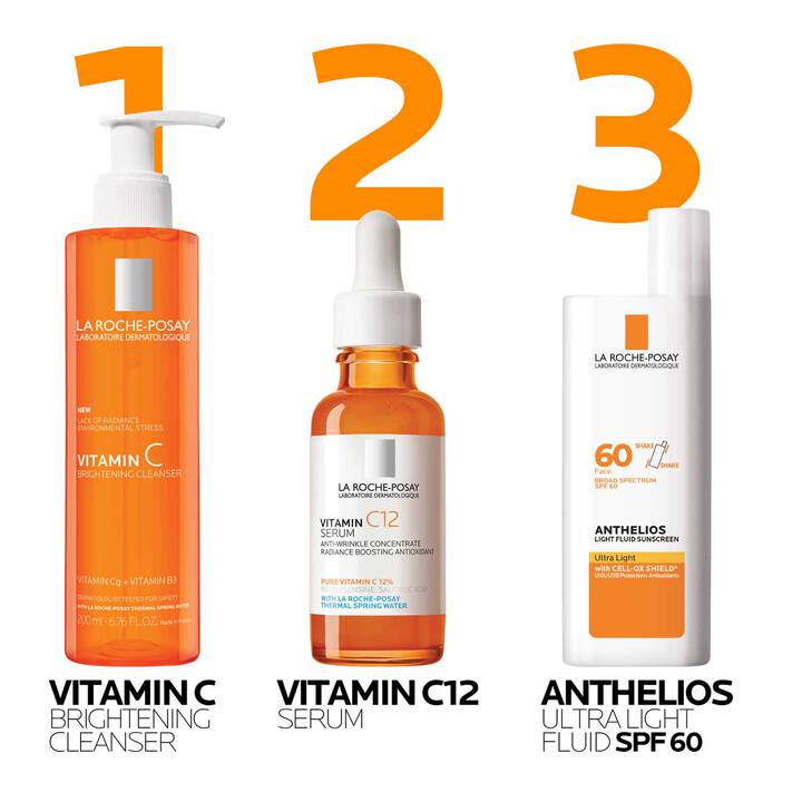 LA Roche Posay - Vitamin C Brightening Facial Cleanser