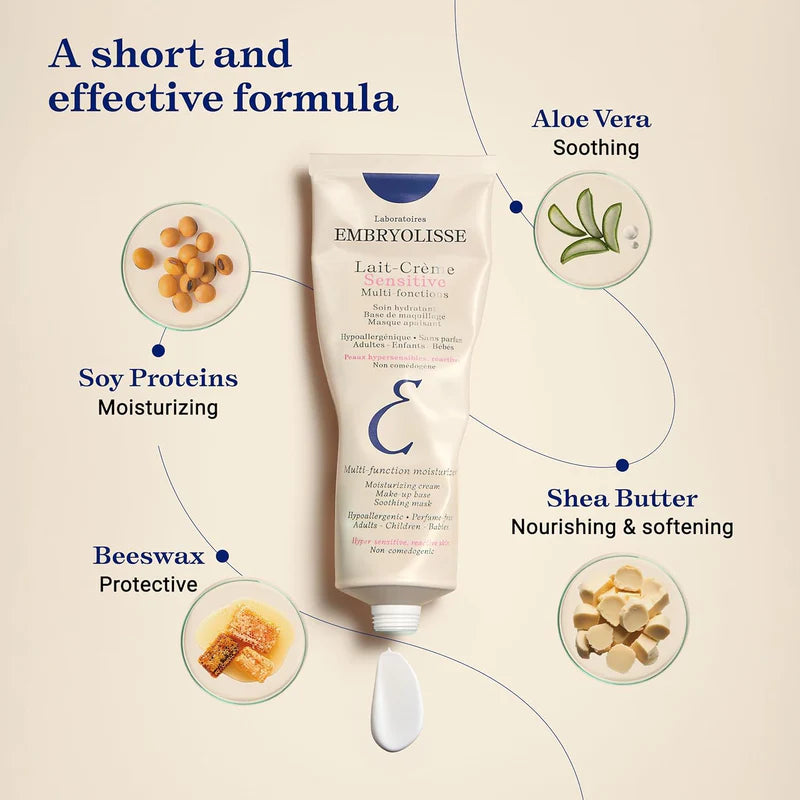 EMBRYOLISSE Lait-Crème Sensitive - Fragrance free