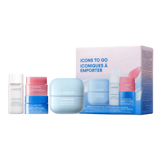 Laneige Icons To Go Iconic Face Skincare Set