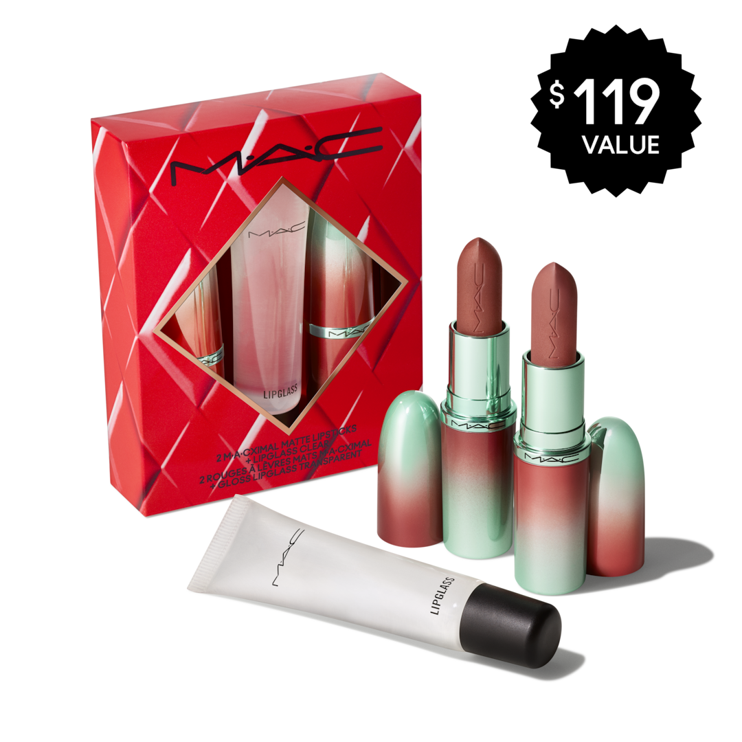 MAC - 3-Pc. Macximal to the Future Lip Gloss + Matte Lipstick Gift Set