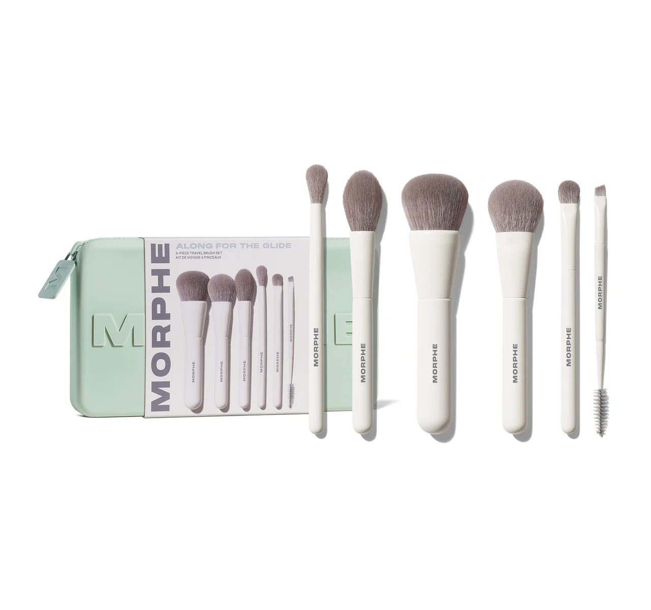 Morphe - Along for the Glide 6-Piece Travel Brush Set