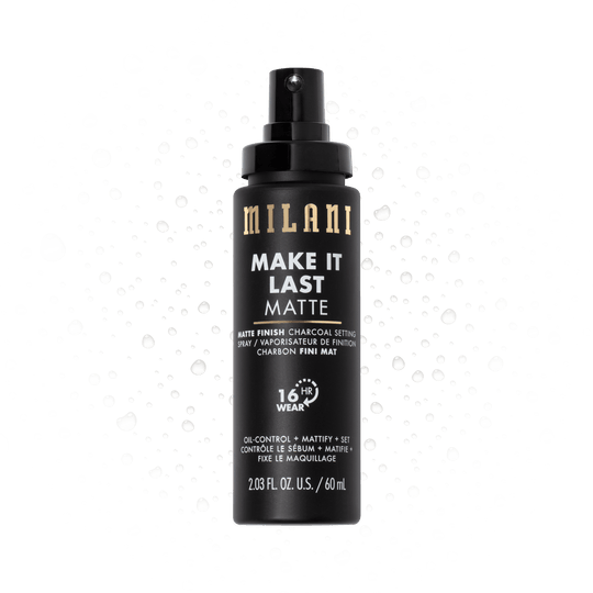 Milani Make It Last Matte - Matte Finish Charcoal Setting Spray 60 Ml