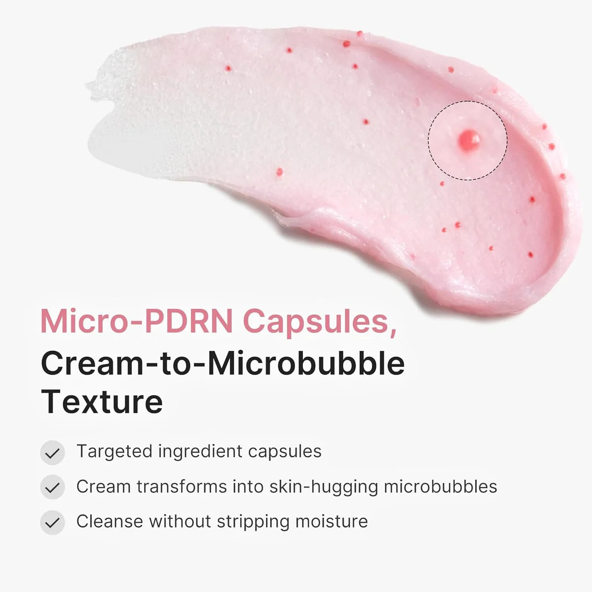 Medicube PDRN Pink Glutathione Capsule Cleansing Foam 120 g