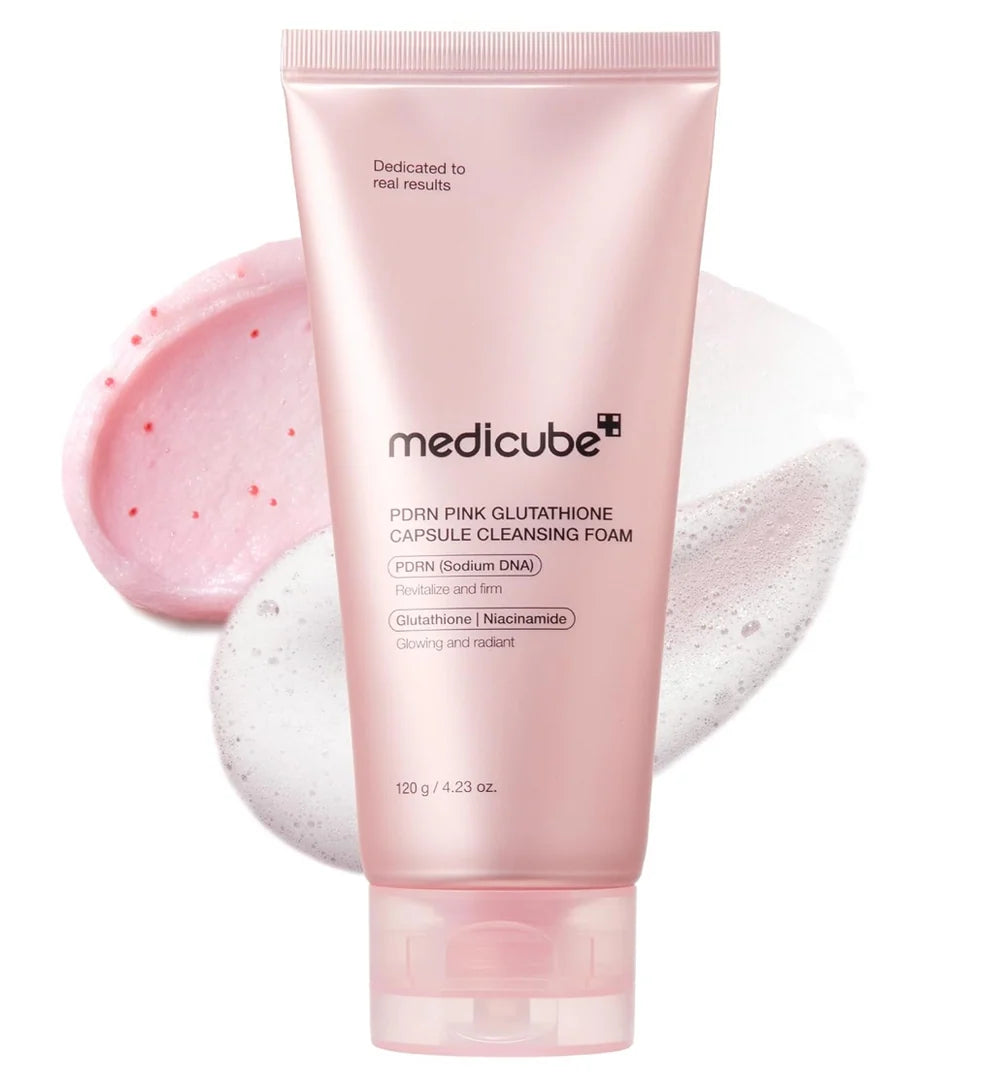 Medicube PDRN Pink Glutathione Capsule Cleansing Foam 120 g