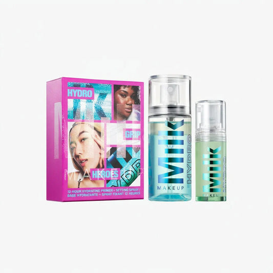 Milk Makeup The Hydro Grip Heroes Duo Set 12-hour hydrating primer + makeup base