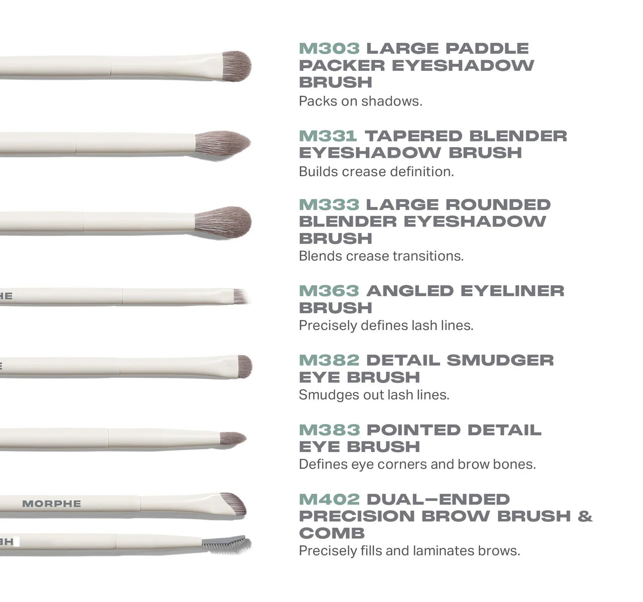 Morphe Eye Want It All 7-Piece Eye Brush Set